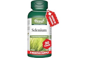 VORST Selenium 200mcg 90 Capsules | Antioxidant Supplement | For Men & Women | Powder Pills | 1 Bottle
