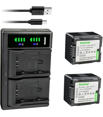 Batteria Sostitutiva 7.4V 750mAh Per Videocamera Canon - Compatibile Con Modelli CGA-DU06/DU07 - Foto 9