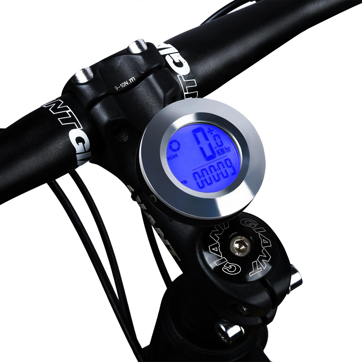 West Biking Bike Computer, Odometer Speedometer For Bicycle,Automatic Wake-up Wireless Waterproof With LCD Backlight,Cycle Computer For Tracking Riding Speed and Distance,Cycling Accessories