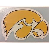 Craftique Iowa Hawkeyes, Large Premium Decal, Cornhole