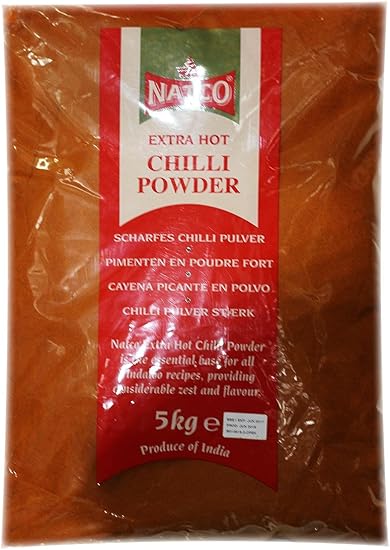 Natco Chilli Powder Ex Hot 5kg Amazon Co Uk Grocery