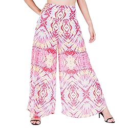 LOFBAZ Women's Wide Leg Palazzo Pants Yoga Lounge