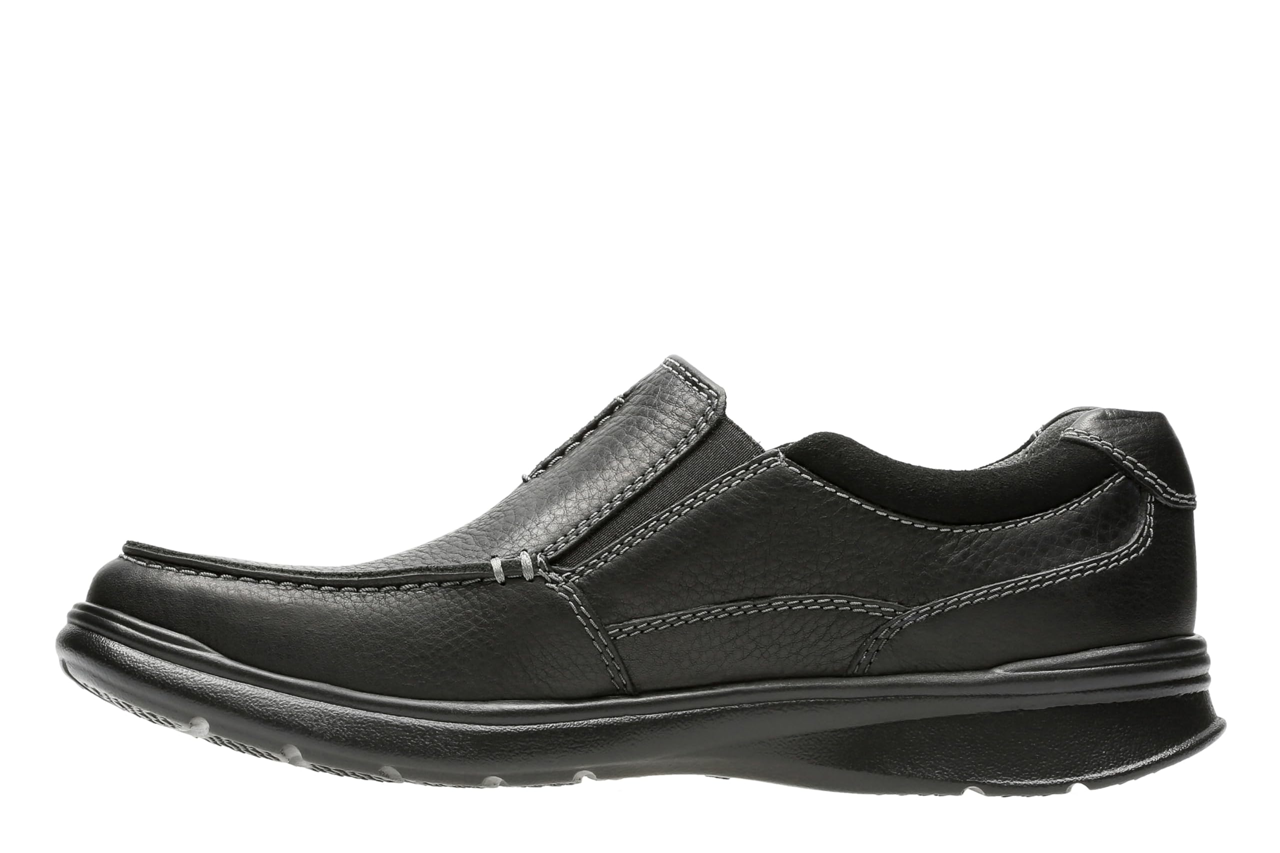 Clarks Cotrell Free Mens Black Oily Lea, 10