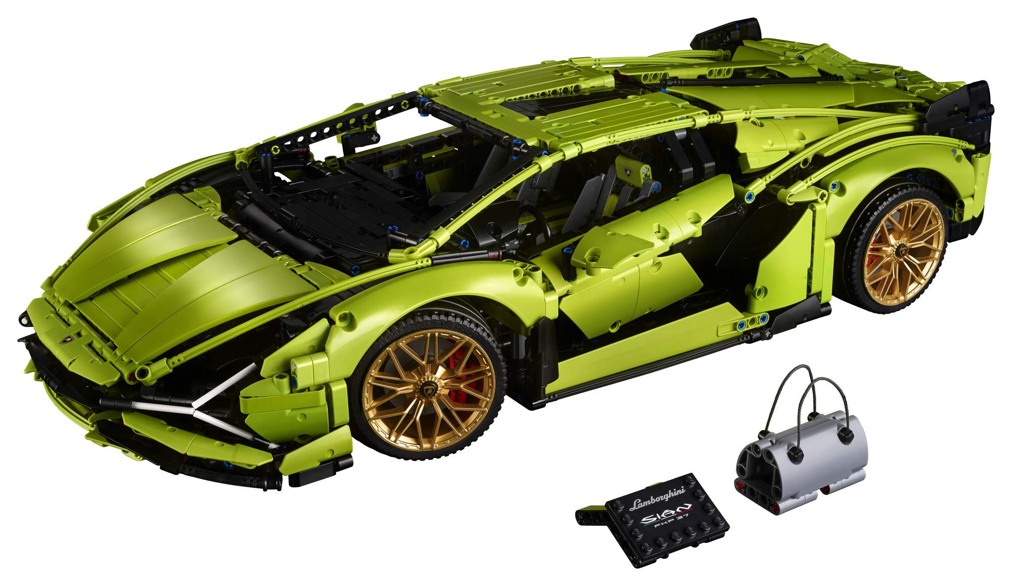 LEGO Technic Lamborghini Sián FKP 37 (42115), Model Car Building Kit for Adults, Build and Display This Distinctive Model, a True Representation of The Original Sports Car, New 2020 (3,696 Pieces)