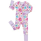 SUZEL Baby Viscose from Bamboo Pajamas - Infant Boys Girls Footless Zippy Pjs Sleep 'N Play Clothes - One Piece Romper