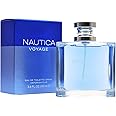 Nautica Voyage Eau De Toilette for Men - Fresh, Romantic, Fruity Scent Woody, Aquatic Notes of Apple, Water Lotus, Cedarwood, and Musk Ideal Day Wear 3.3 Fl Oz