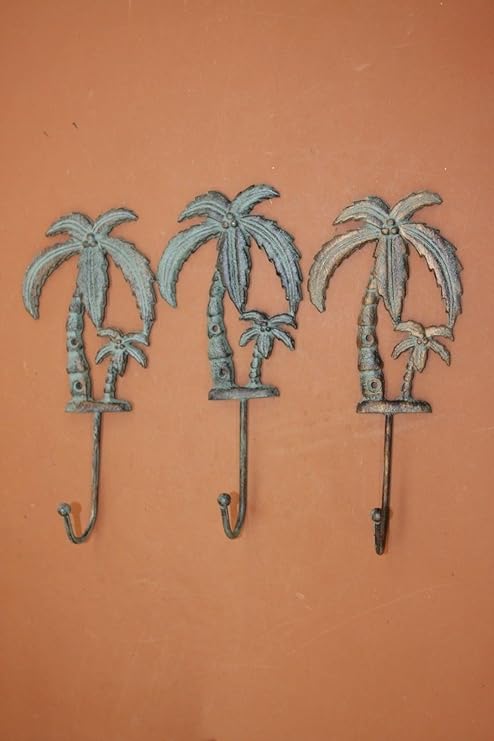 Amazon Com Florida Bath Decor Tropical Palm Tree Bath Towel Hook