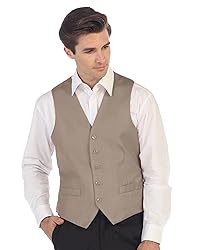Gioberti Men's Formal Suit Vest Fit for Business or