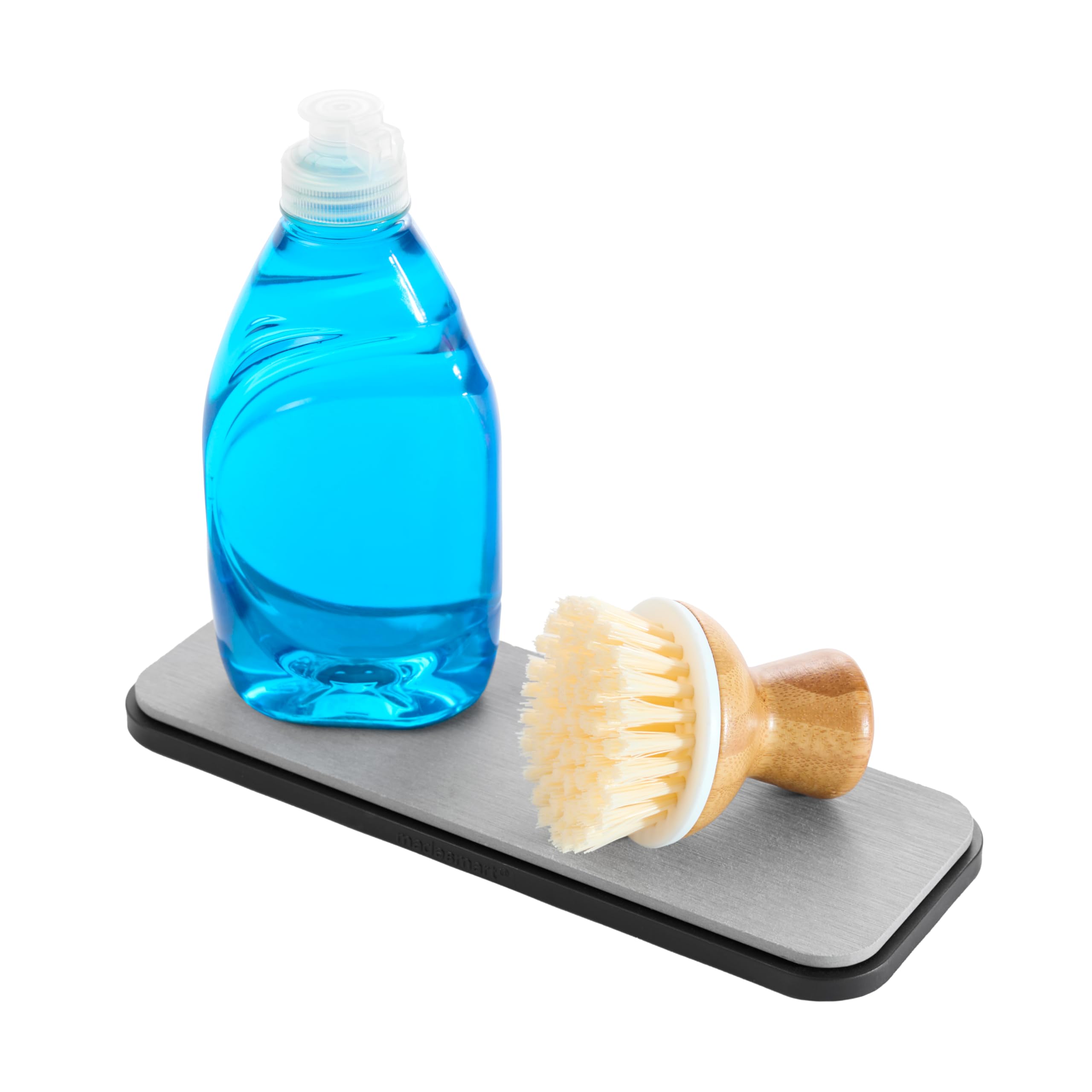 madesmart Sink Tray-Granite, DRYING STONE COLLECTION, Non-Slip Base, Plastic Diatomite ThermoPlastic Rubber