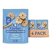 Gerber Arrowroot Biscuits, Snacks for