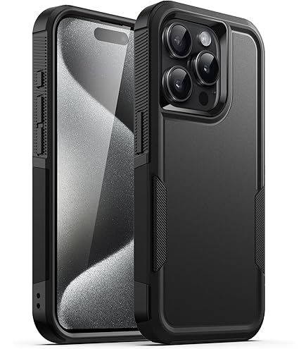 Amazon.com: JETech Case for iPhone 15 Pro Max 6.7-Inch, Heavy Duty