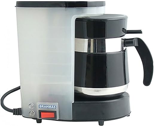 BRAHMAS COFFEE MAKER WITH FREE 2 STAINLESS STEEL TUMBLER