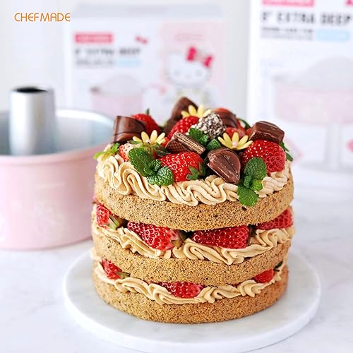 CHEFMADE Hello Kitty Angel Food Cake Pan, 6-Inch with Removable - Main Image