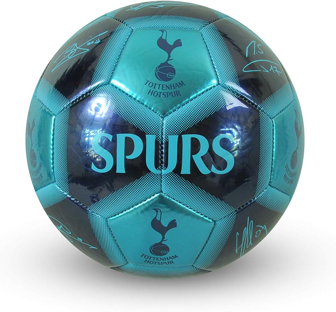 Tottenham Hotspur F.C. Unisex-Youth Signature Football, Blue, Size 5