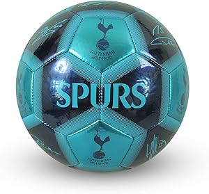 Tottenham Hotspur F.C. Unisex-Youth Signature Football, Blue, Size 5