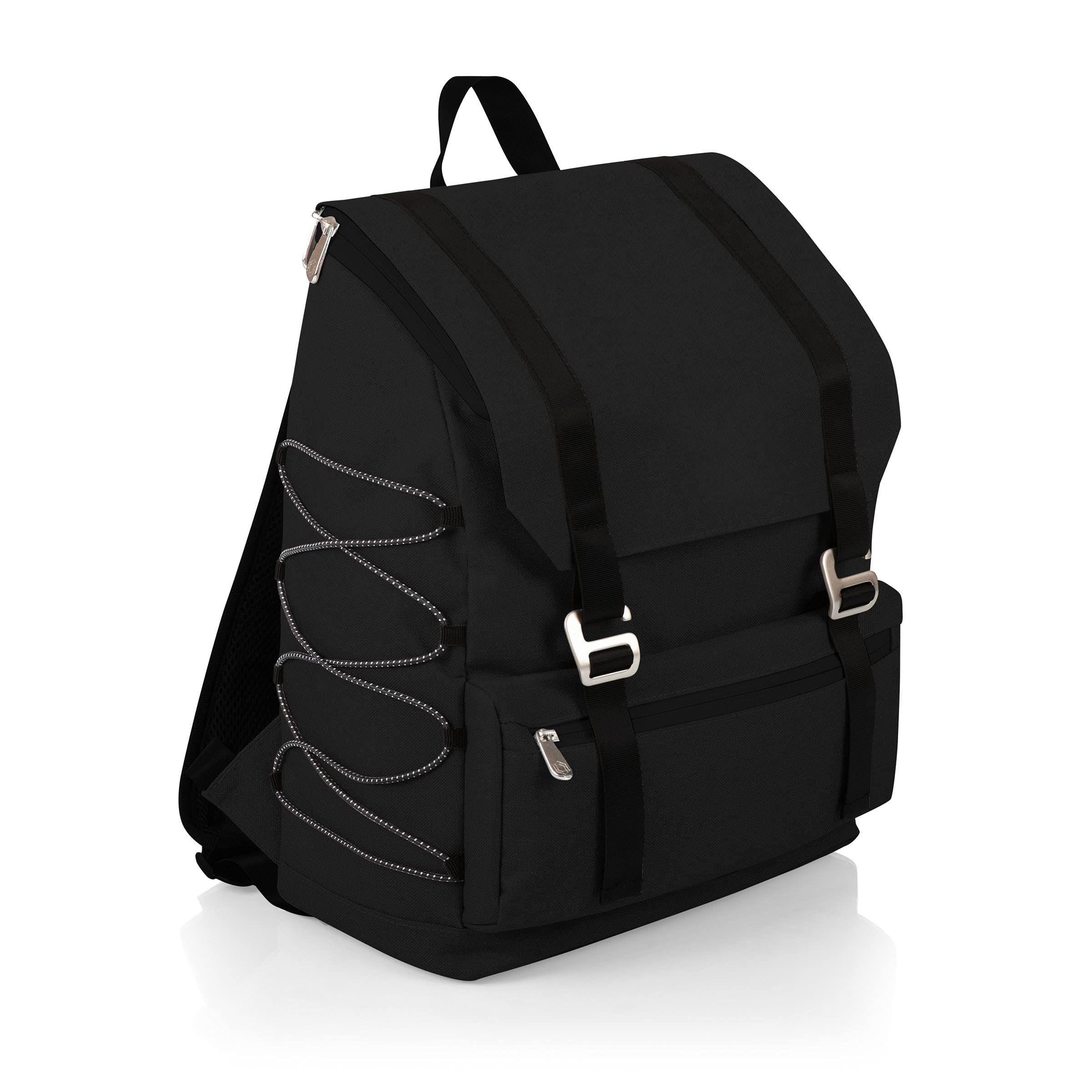 PICNIC TIME ONIVA - a Brand - OTG Traverse Backpack Cooler, Soft Cooler Backpack, Hiking Backpack, (Black)