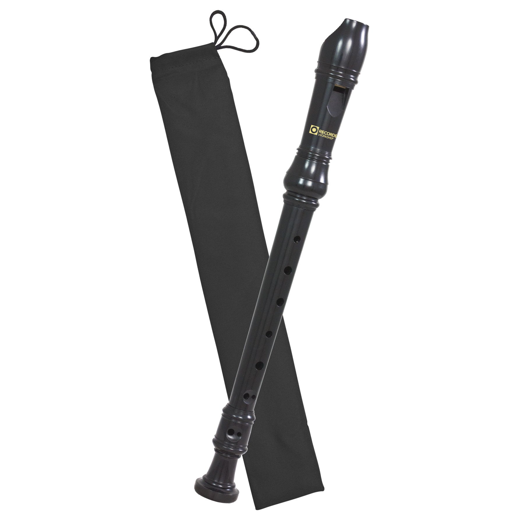 Recorder Workshop 301BK Descant Recorder, Black