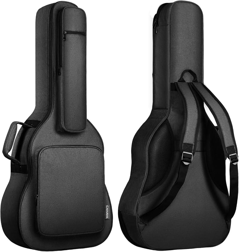 CAHAYA Guitar Case 18mm Padding Deluxe Blended Fabric 40 41 42 in