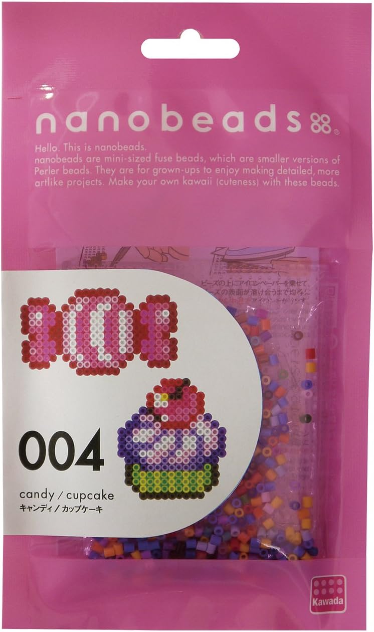 Amazon ナノビーズ 004 キャンディ カップケーキ 80 メイキングトイ おもちゃ