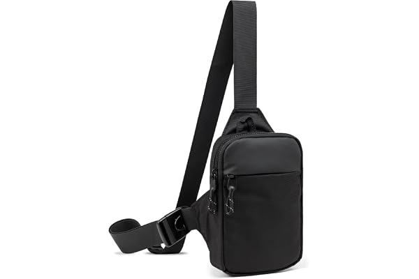 Mini Sling Bag for Women and Men, Small Crossbody Bag Casual Trendy Waterproof Chest Bag for Travel