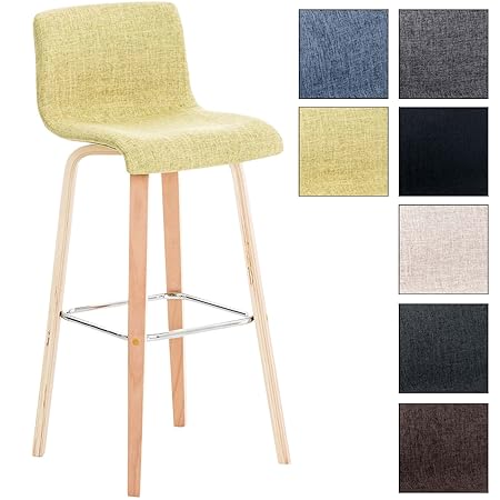 Clp Taburete Malone Tapizado En Tela I Taburete De Cocina