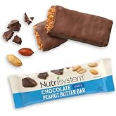 Nutrisystem&reg; Chocolate Peanut Butter Lunch Bars Bundle, 11g of Protein, Helps Support Weight Loss - 10 Count