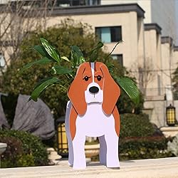 Gochoi Beagle Gifts for Women,Beagle Dog Planter