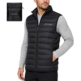 Spyder Mens Puffer Vest - Packable Lightweight, Lycra Binding, Zip Pockets | Nylon shell, soft-touch insulation, transitional and layering piece; reversed coil zipper; packs into inner zip pocket