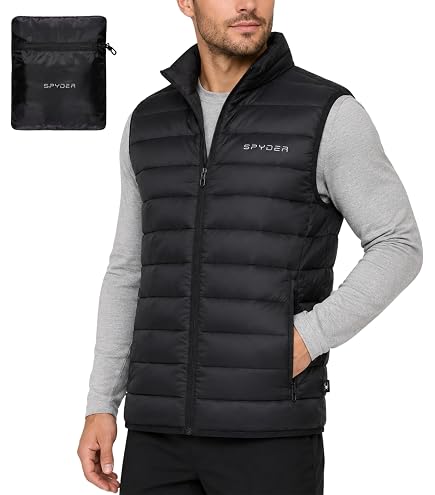 Weatherproof 32 Degrees Packable Down Vest M Black at Amazon Men's