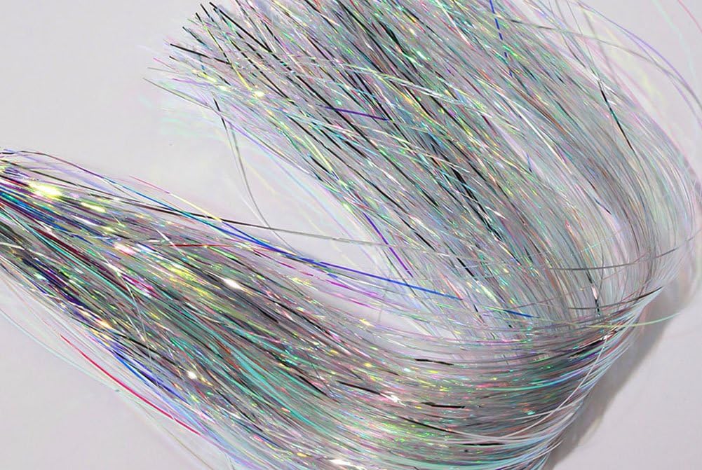 Flashabou Hareline Mirage Blend (Opal/Silver)