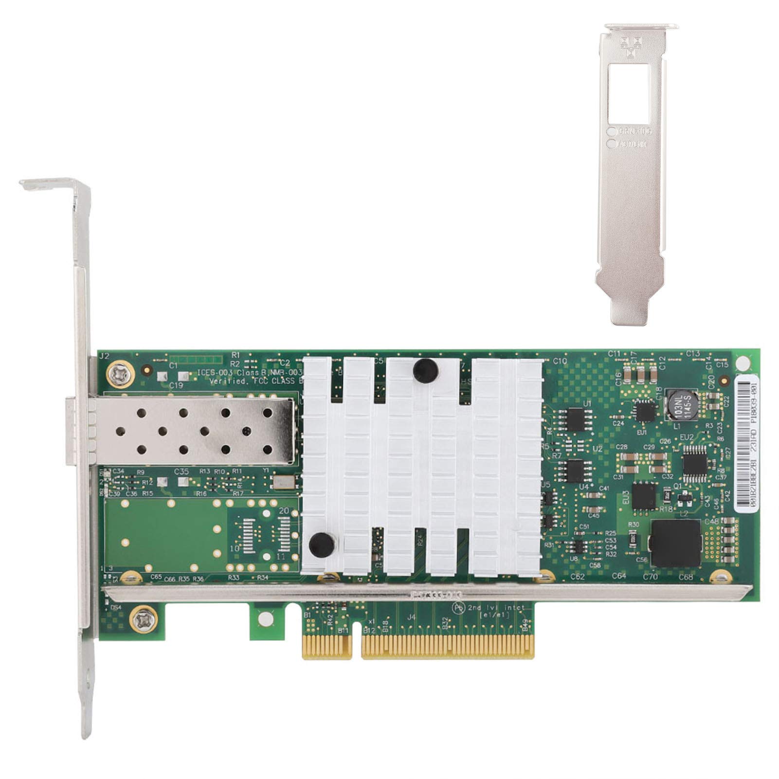 10GB Gigabit Ethernet, For X520‑DA1 82599EN PCI‑E 10G SFP Fiber Network Card Ethernet Server Adapter
