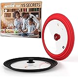 Universal Lid for Pots and Pans, Silicone Lids for Pots and Pans, Pan Lids, [Pack of 2], Frying Pan Cover- Replacement Lids F