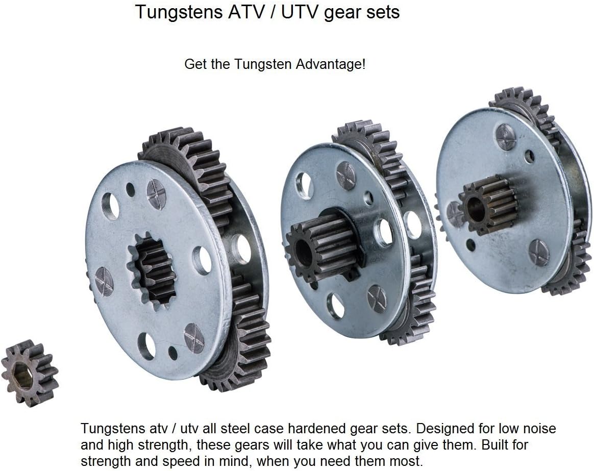 4000 lbs Capacity Tungsten4x4 T4000 1.6 HP ATV/UTV Electric Utility Cable Winch with Roll