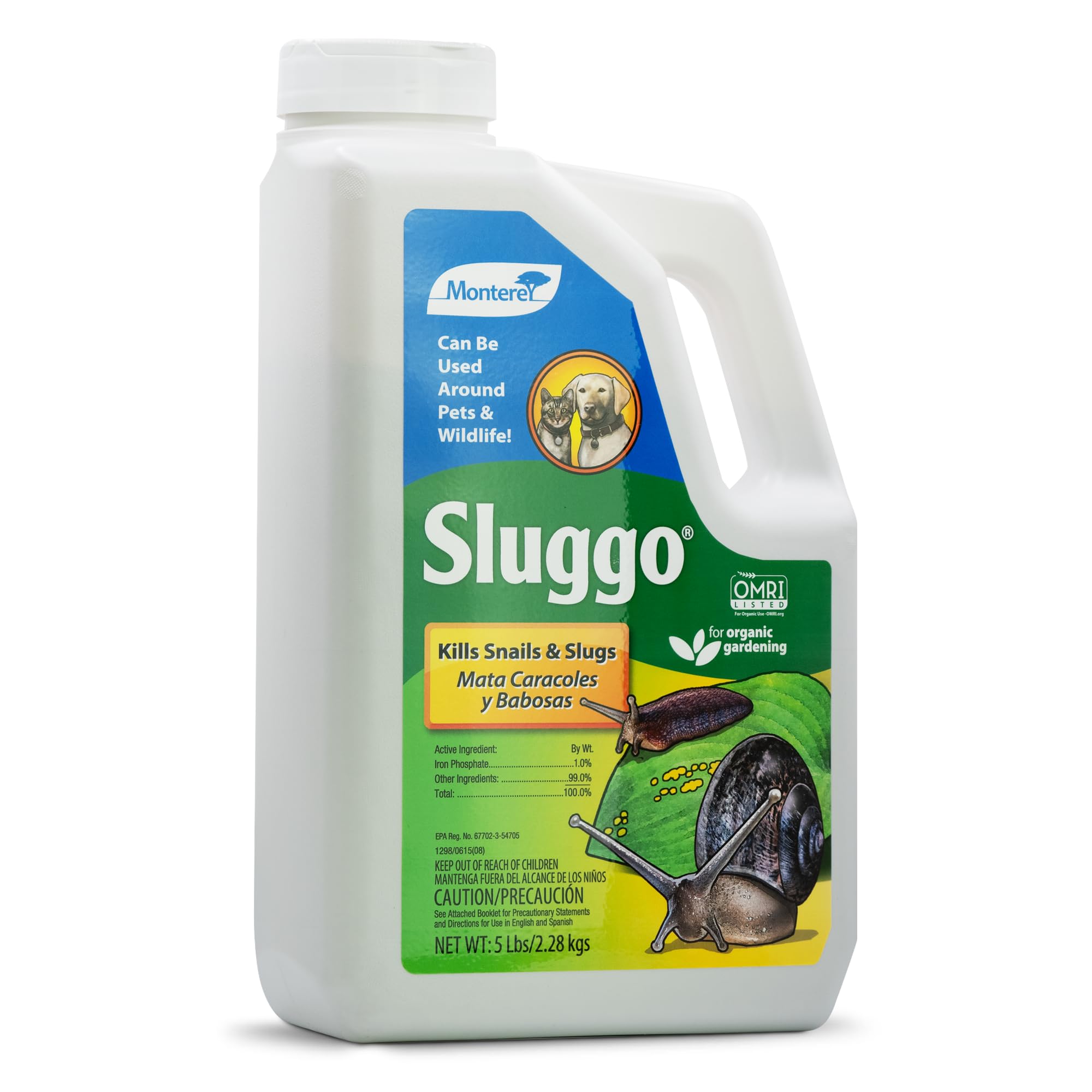 Monterey Sluggo Slug & Snail Killer - 1 Lb