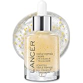 Lancer Skincare | Triple Peptide Drops | Peptide Serum | 1fl oz | Anti Aging Face Serum | Vitamin E &amp; Hyaluronic Acid | Multi Peptide Serum | Firming Hydration | Dermatologist Developed