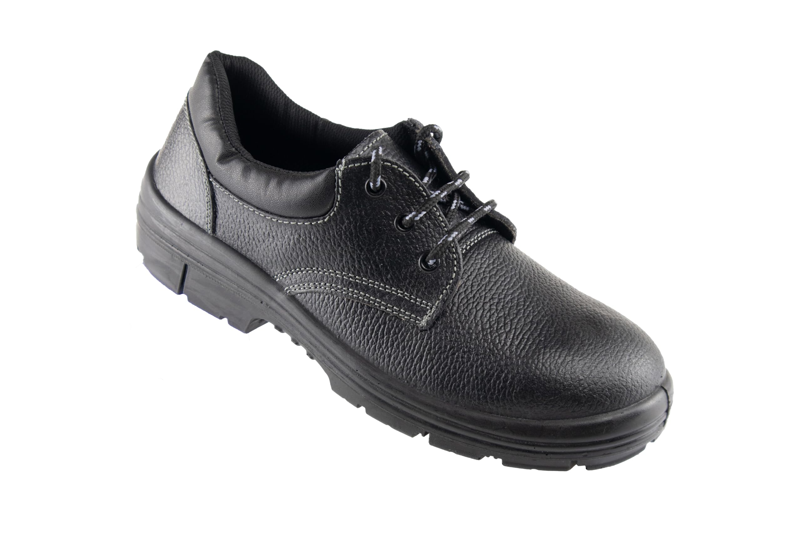 Himalayan S1P/SRC Men’s Leather Waterproof Safety Boots - Steel Toe Cap & Steel Midsole Protection, 200°C Heat Resistant Outsole, Slip Resistant SRC Sole, Certified Work Boots, Cost Effective