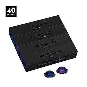 Nespresso VertuoLine Espresso, Bold Assortment, 40 Capsules
