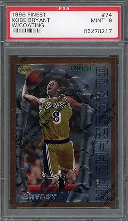 1996 topps finest kobe bryant