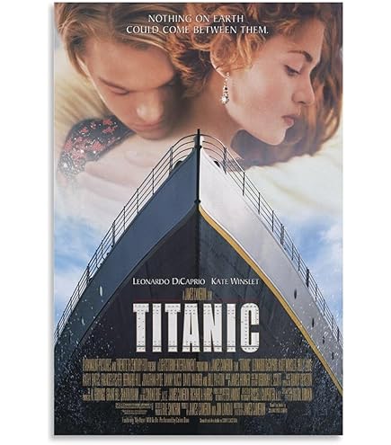 Amazon.com: Titanic (1997) - Embrace One Sheet Wall Poster, 34L