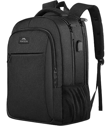 MATEIN Women's Cute Corduroy Laptop Backpack – 15.6 Inch With USB Port & TSA Friendly - View #3