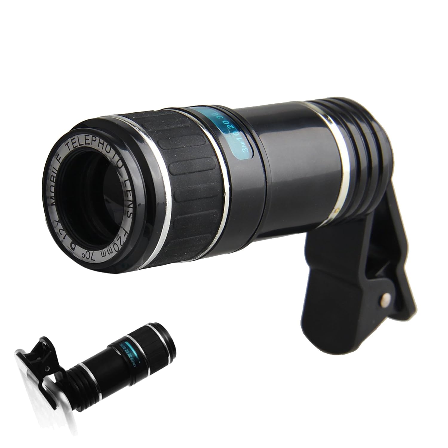 Amazon.com : Ultra High Definition 12X Clip-on Telephoto Camera Lens Manual  Focus Zoom Lens for iPhone, Android/Windows Smartphones : Camera & Photo