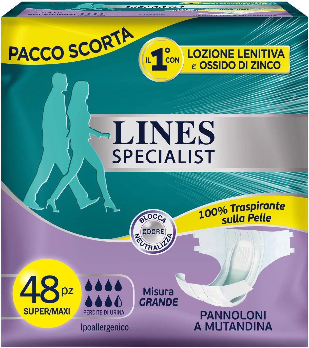 l'incontinenza degli adulti per gli uomini