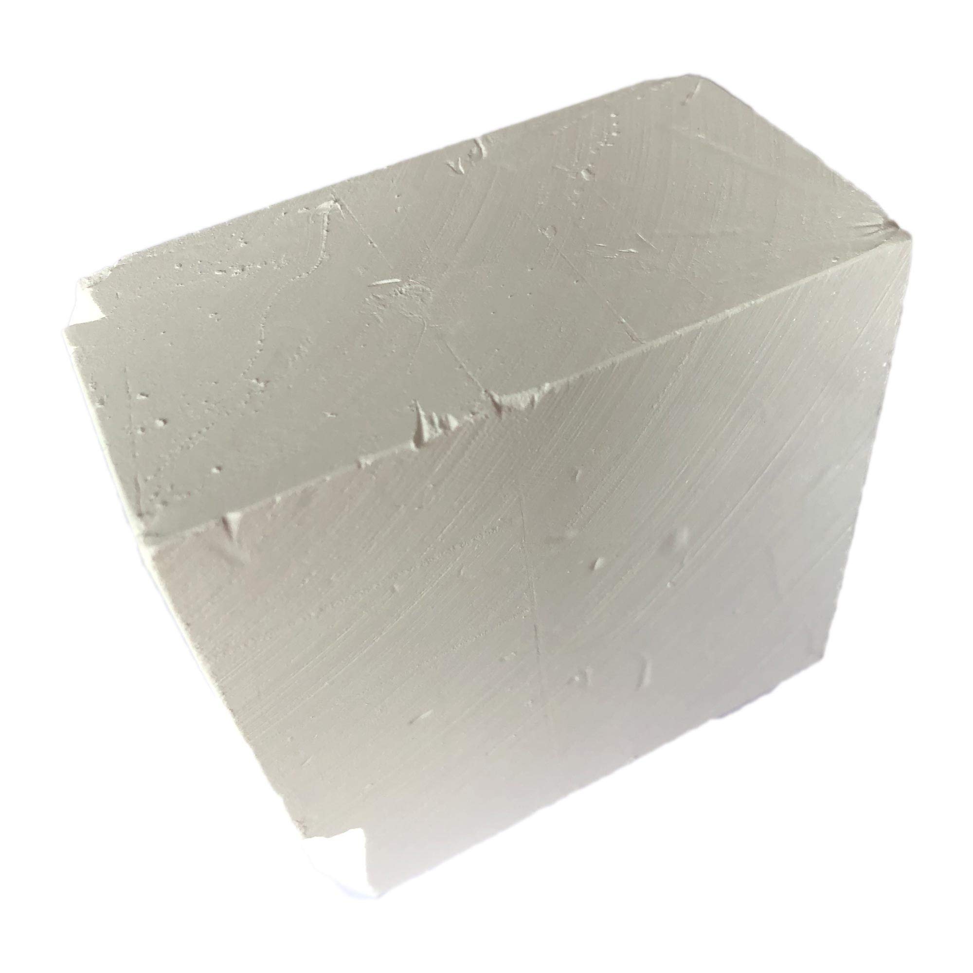 EDELRID Chalk Block II - Snow (047), 65g, Increases Grip for Sports, Ideal for Deadlifts & Pullups, Tin Container