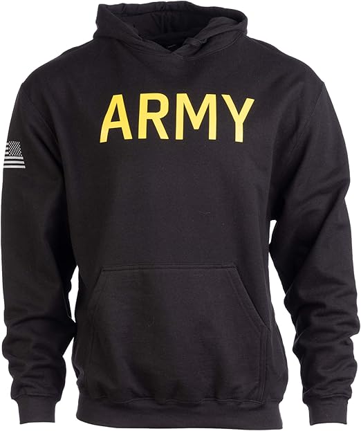 military style hoodie