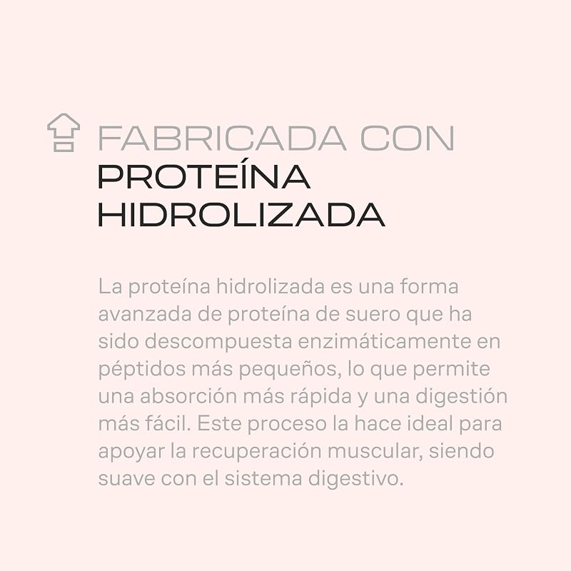 Beverly HYDRO PROTEIN – Proteína Hidrolizada de Suero con DigeZyme® y Tolerase® | 29 g Proteína por Ración | 1 kg (28 Servicios) | Alta Digestibilidad (Chocolate avellana)