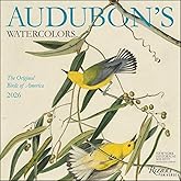 Audubon's Watercolors 2026 Wall Calendar: The Original Birds of America