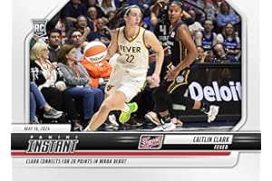 HOFSM.COM HALL OF FAME SPORTS MEMORABILIA 2024 Panini Instant WNBA Caitlin Clark #10 WNBA Season Debut Rookie RC Basketball Card
