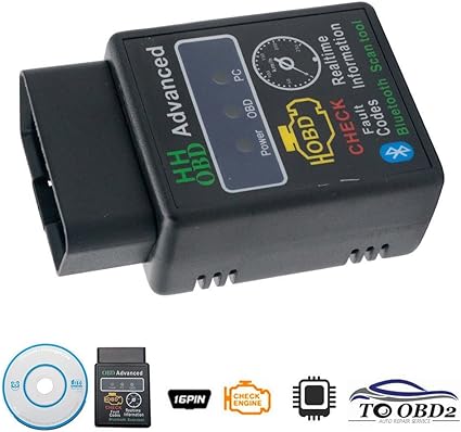 Amazon Fr Outil De Diagnostic Automobile Obd2 Elm327 V2 1 Bluetooth Sans Fil Compatible Avec L Application Android Torque