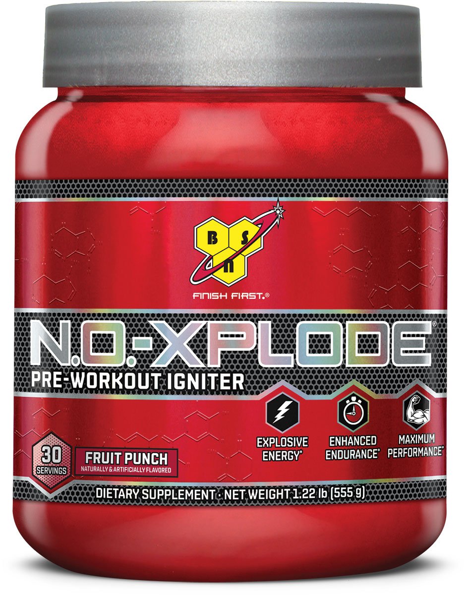 BSN N.O.XPLODE PreWorkout Supplement with Creatine, Beta