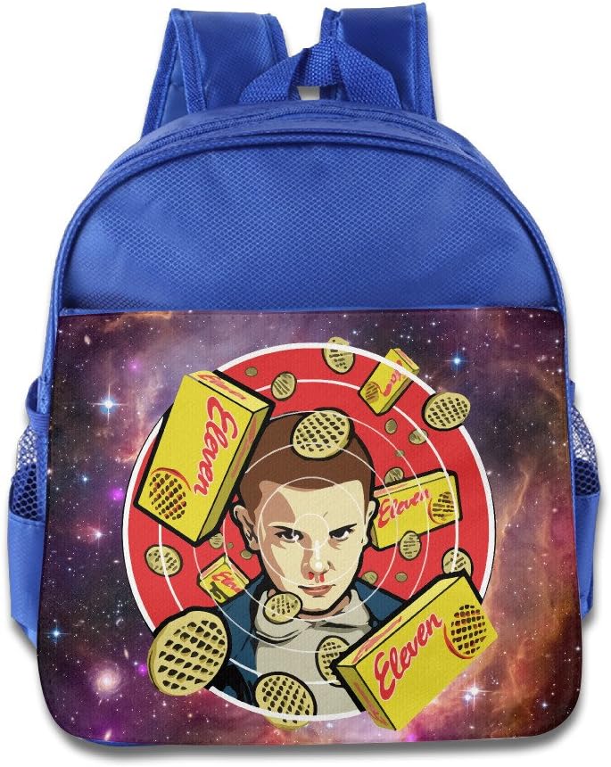 Stranger Things Eleven Eggo Kids Backpack School Bag For Boys/girls
